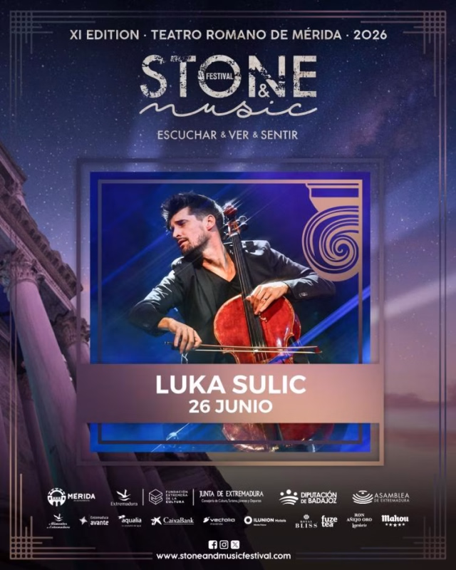 Stone & Music Festival: «Luka Sulic» en Mérida