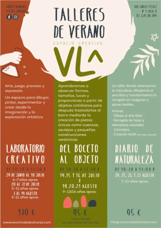 Laboratorio Creativo (4-7 años) en Navia