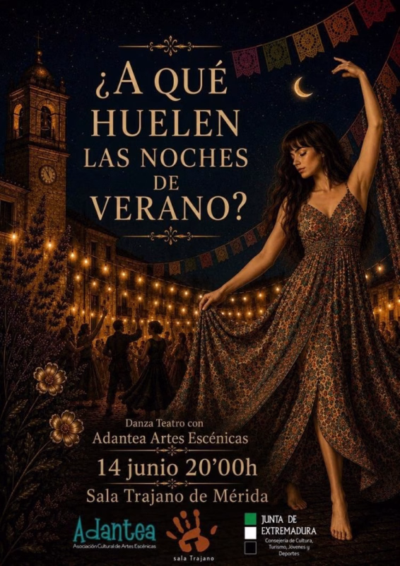 Teatro-Danza: «¿A que huelen las noches de verano?» en Mérida