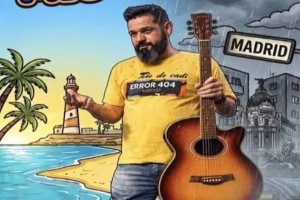 Tete de Cadi Stand up y Carnaval de Cadiz en el escenario en el Teatro Rey de Pikas