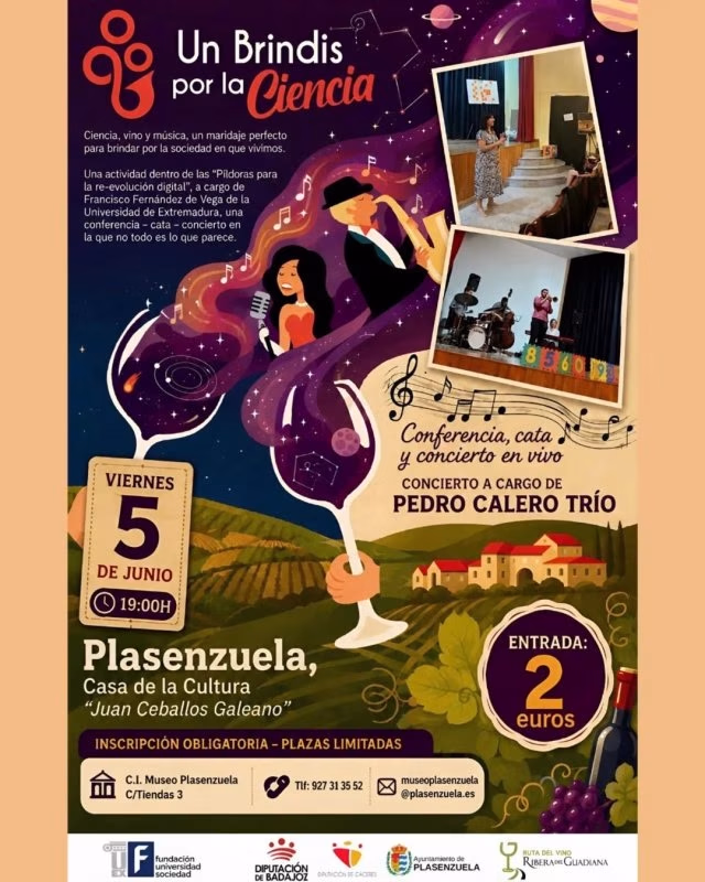 Un Brindis por la Ciencia en Zarza de Montánchez