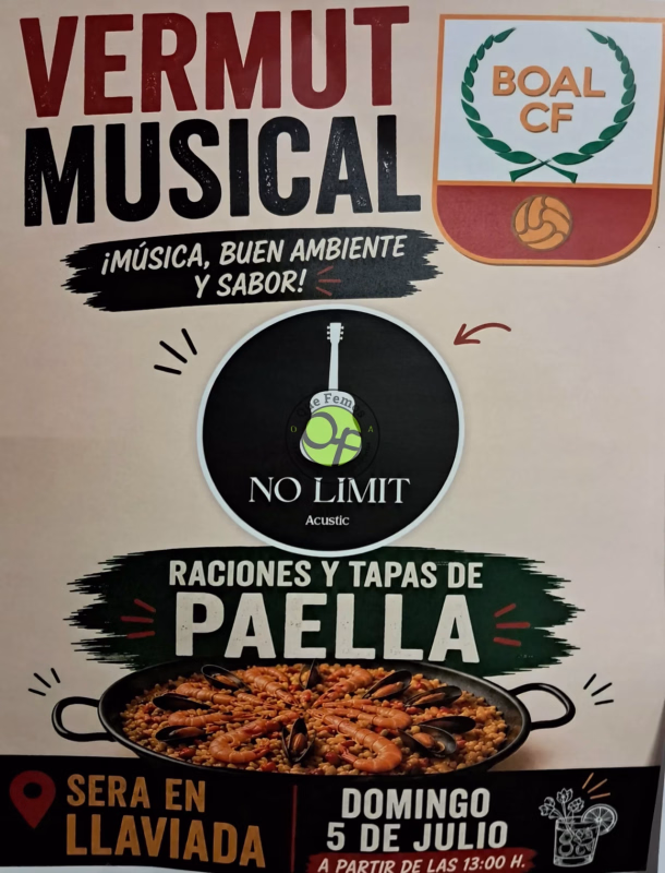 Vermú musical del Boal C.F. en Boal