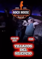 Villanos del Silencio en directo en Rock House